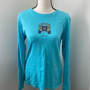 Life is Good Vintage graphic long sleeve tee